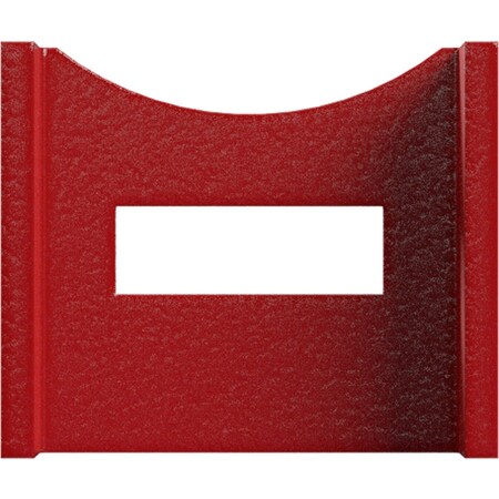 Ekena Millwork Barnfold Fixed Hanger Stop, Regal Red GB6007MSRR